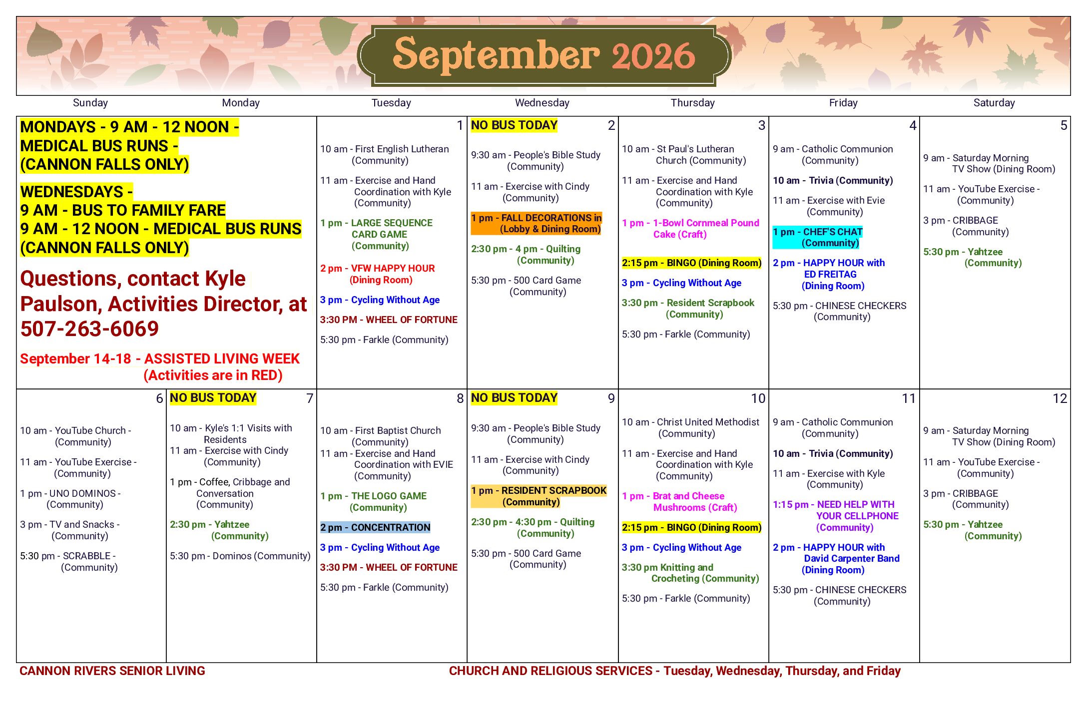 JULY 2026 CALENDAR